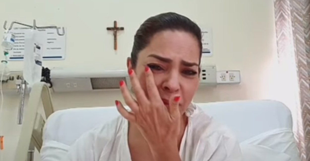 Ana María reveló en medio del llanto que se sintió muy mal, sin fuerza. | Foto: cortesía
