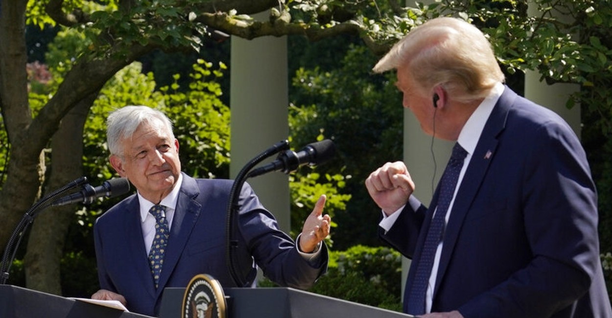Andrés Manuel López Obrador (izquierda) y Donald Trump (derecha). | Foto: cortesía