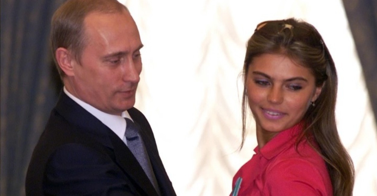 Vladimir Putin, presidente de Rusia y la gimnasta Alina Kabaeva. Foto: Cortesía.