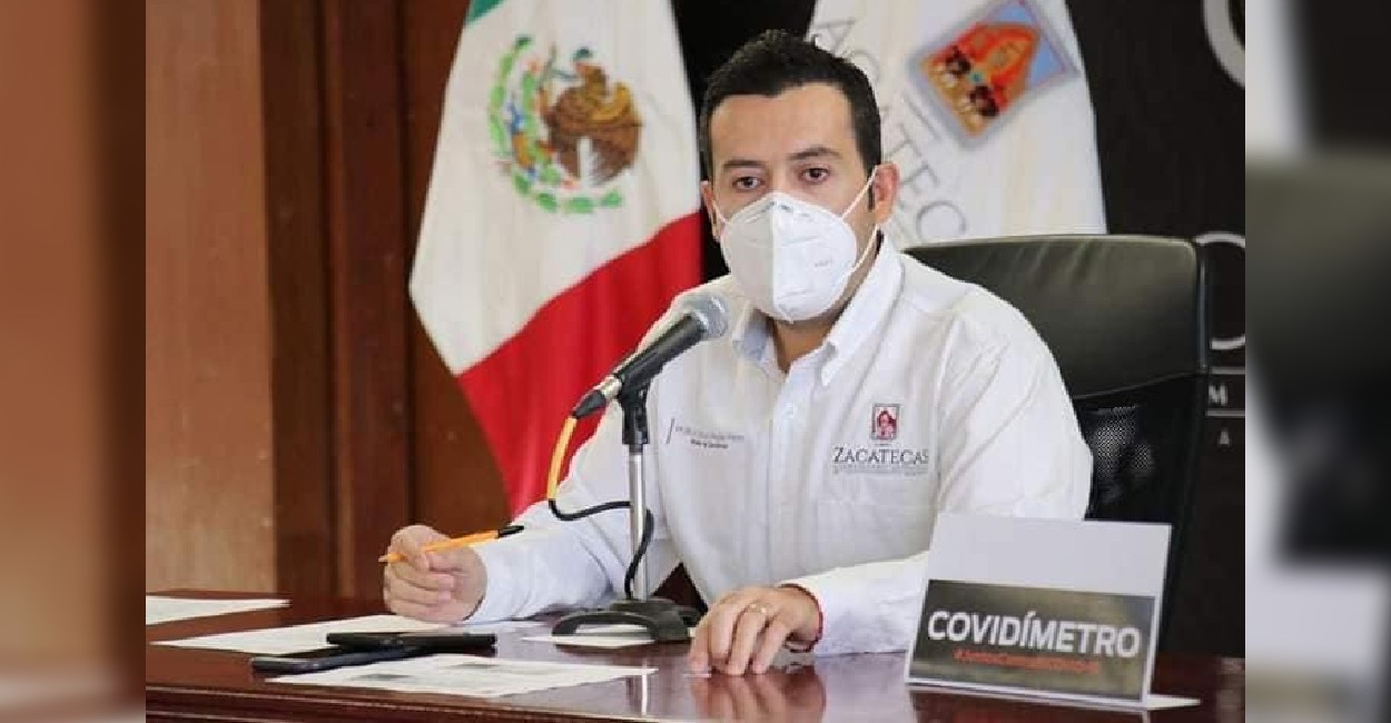 Ulises Mejía Haro, alcalde de Zacatecas. | Foto: Cortesía.