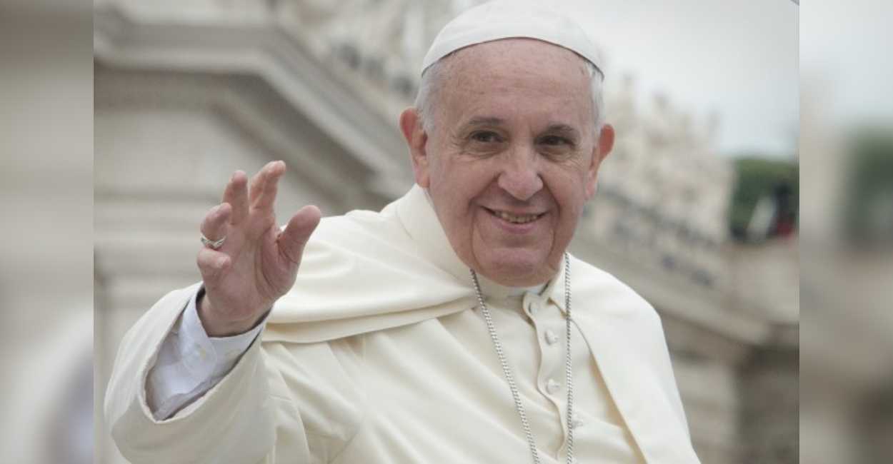 El papa Francisco es el actual representante de la Iglesia católica.