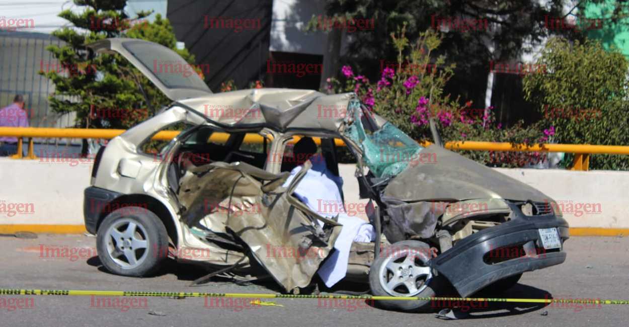 El menor murió dentro del carro. | Foto: Imagen Zacatecas.