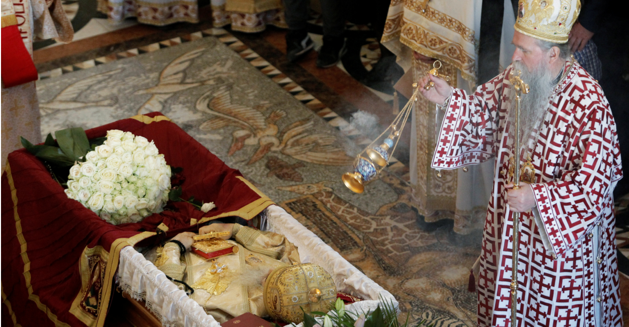 Amfilohije Radovic, arzobispo de la Iglesia Ortodoxa, falleció a los 82 años. | Foto: REUTERS.