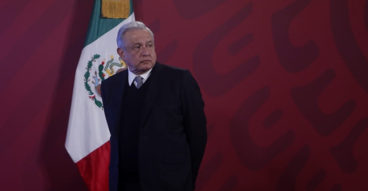 Andrés Manuel López Obrador, presidente de México en la conferencia mañanera. Foto: Cortesía.