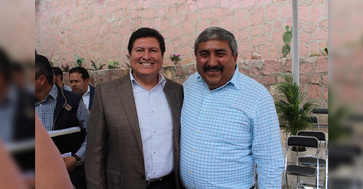 Fito Bonilla y Eduardo Duque, alcalde de Morelos.