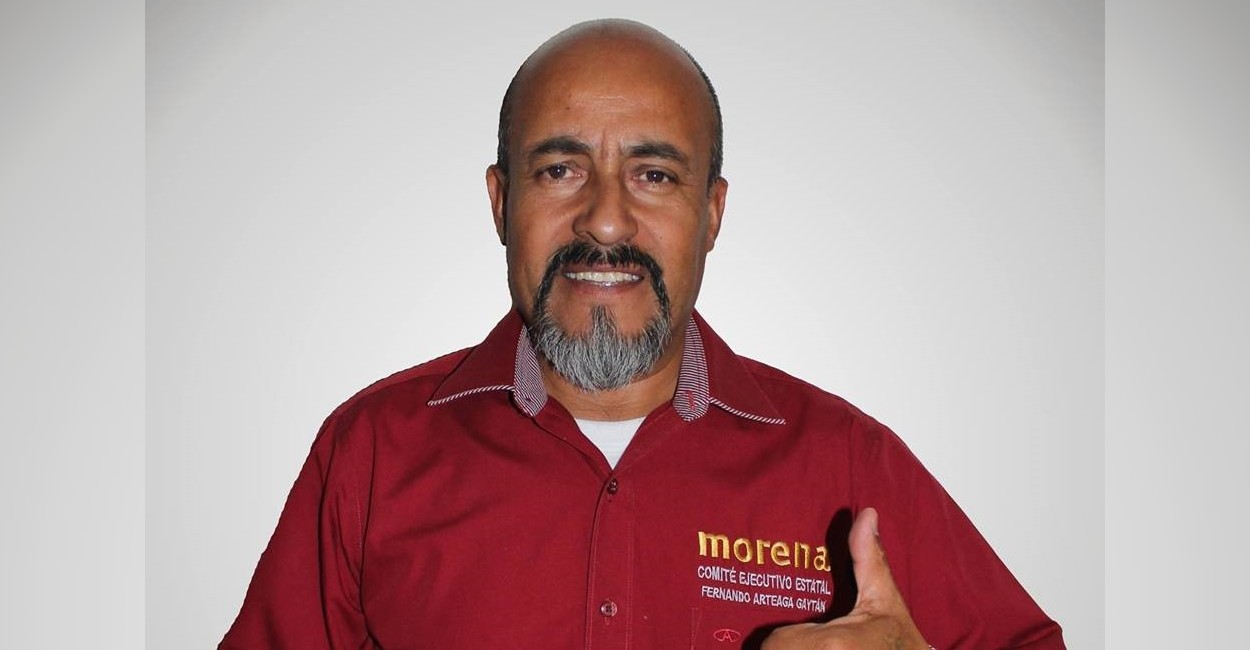 Fernando Arteaga, dirigente de Morena.