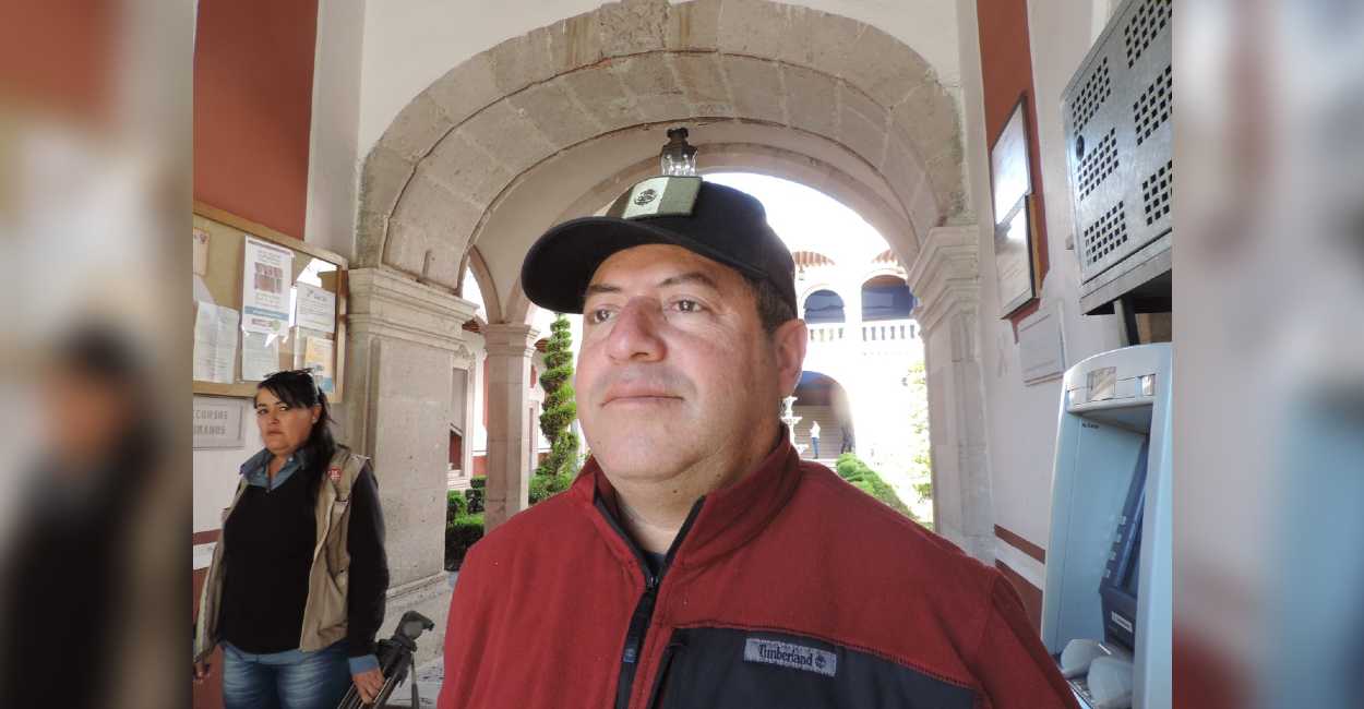 Manuel Cabral Acevedo, responsable de la Unidad de Manejo de Riesgos del Protección Civil.