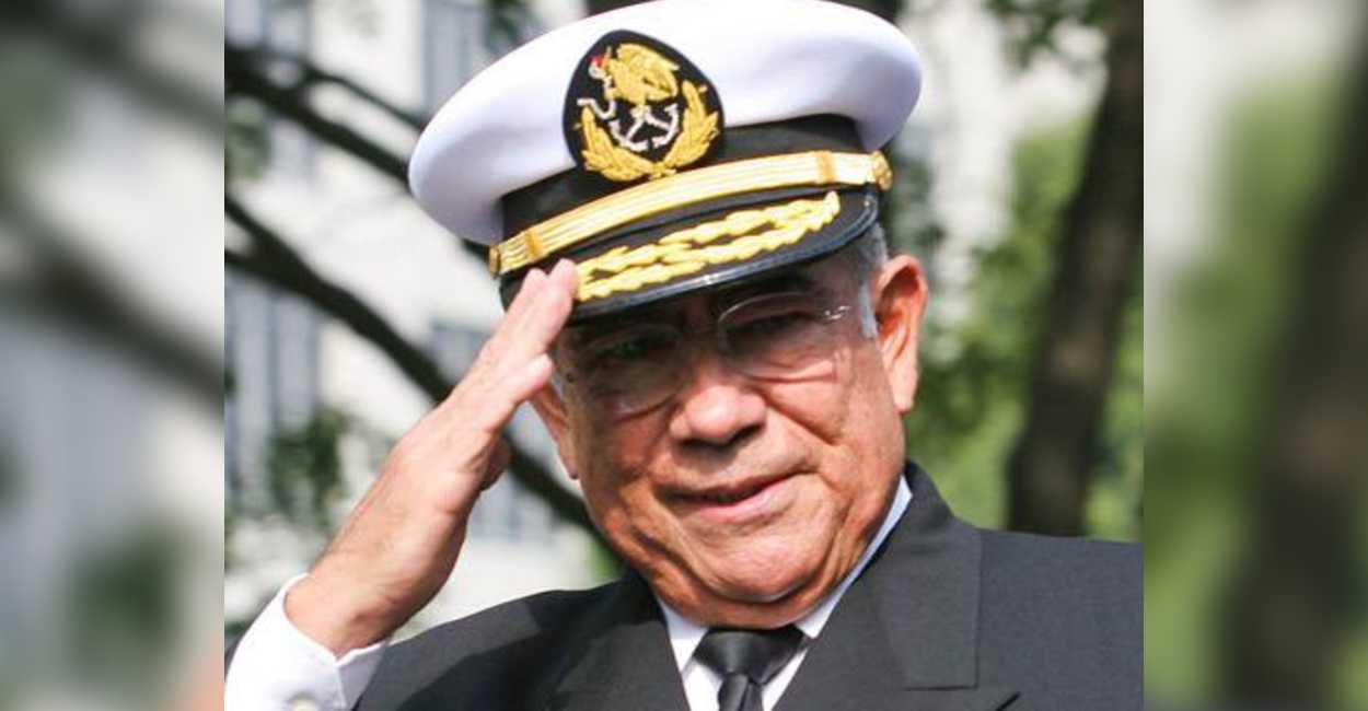 El Almirante Mariano Francisco Saynez, Secretario de Marina en el sexenio de Felipe Calderón.