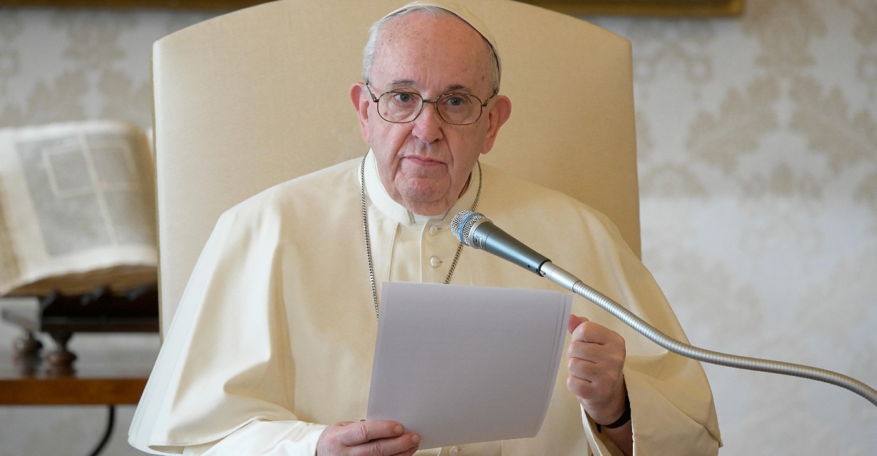 El Papa Francisco en su audiencia general semanal en el Vaticano. Foto: REUTERS.