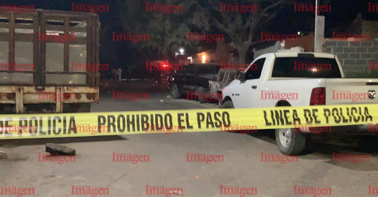 Civiles armados atacaron un domicilio. Fotos: Imagen Zacatecas.