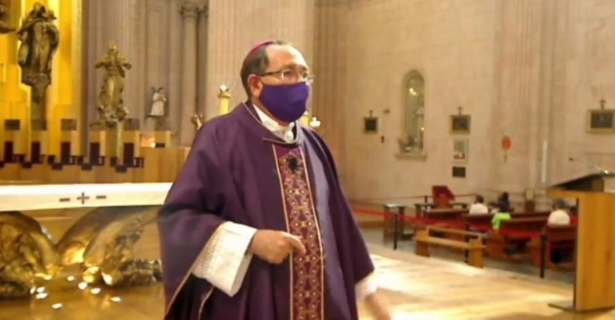 Sigifredo Noriega Barceló, Obispo de Zacatecas. | Foto: Captura de pantalla.