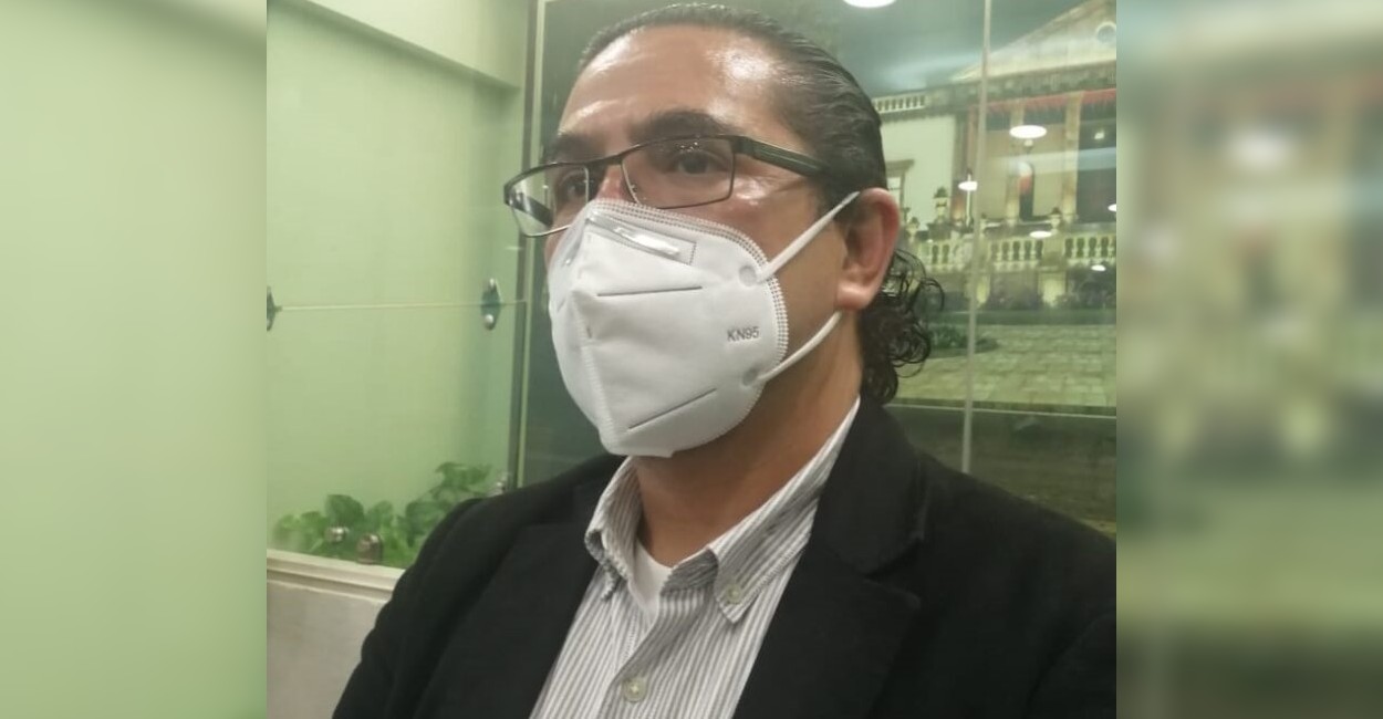 El médico especialista Jesús Alberto Cedillo Juárez. Foto: Marcela Espino.