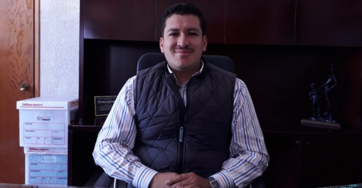 David Pedroza Conchas, Secretario de Gobierno. Foto: Rocío Ramírez.