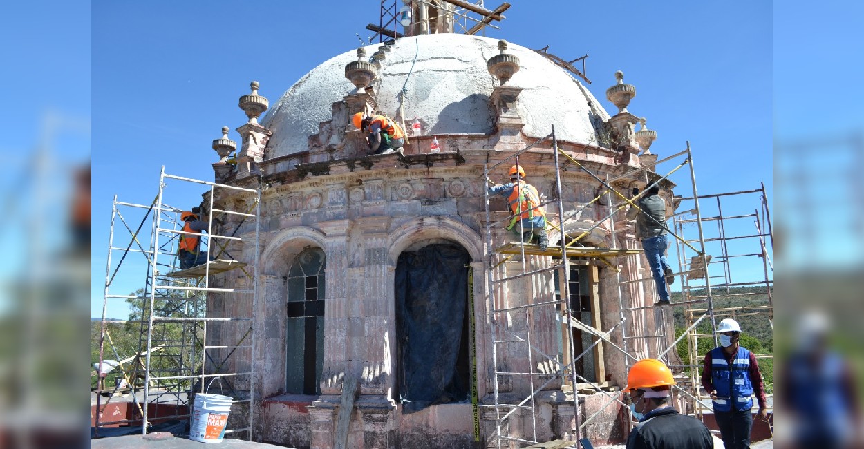 Restauración del Templo de San José. Foto: Cortesía.