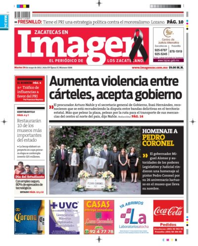 Imagen Zacatecas edición del 24 de Mayo 2011