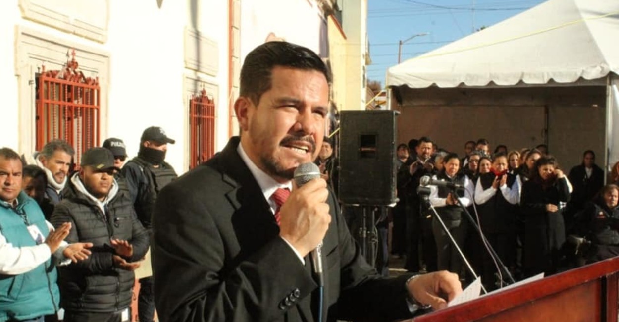 Daniel López, alcalde de Ojocaliente.