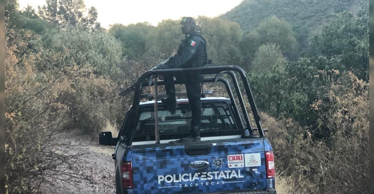 La sierra de Jerez se ha convertido
en refugio de grupos criminales. | Foto: Cortesía.