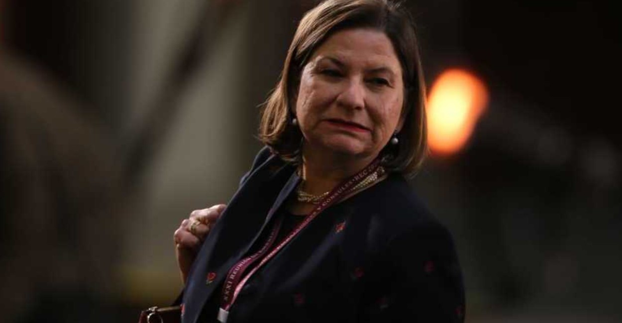 Martha Bárcena, embajadora de México en Estados Unidos. 