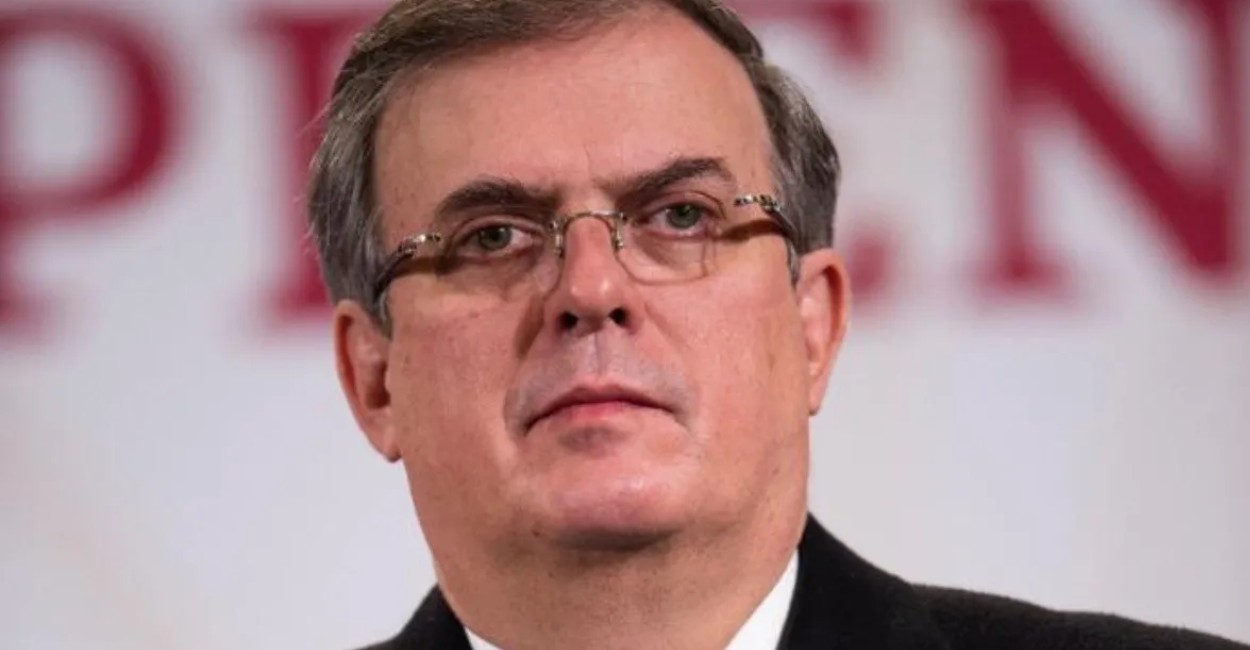 Marcelo Ebrard, secretario de Relaciones Exteriores.
