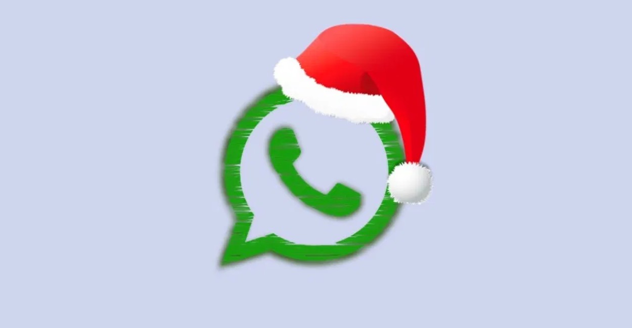 ¡Deja que la navidad se apodere de tu Whatsapp!