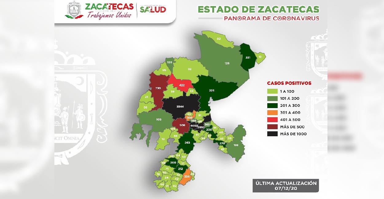 En Zacatecas ya hay cinco mil 915 casos activos de covid-19. | Fotos: Cortesía.