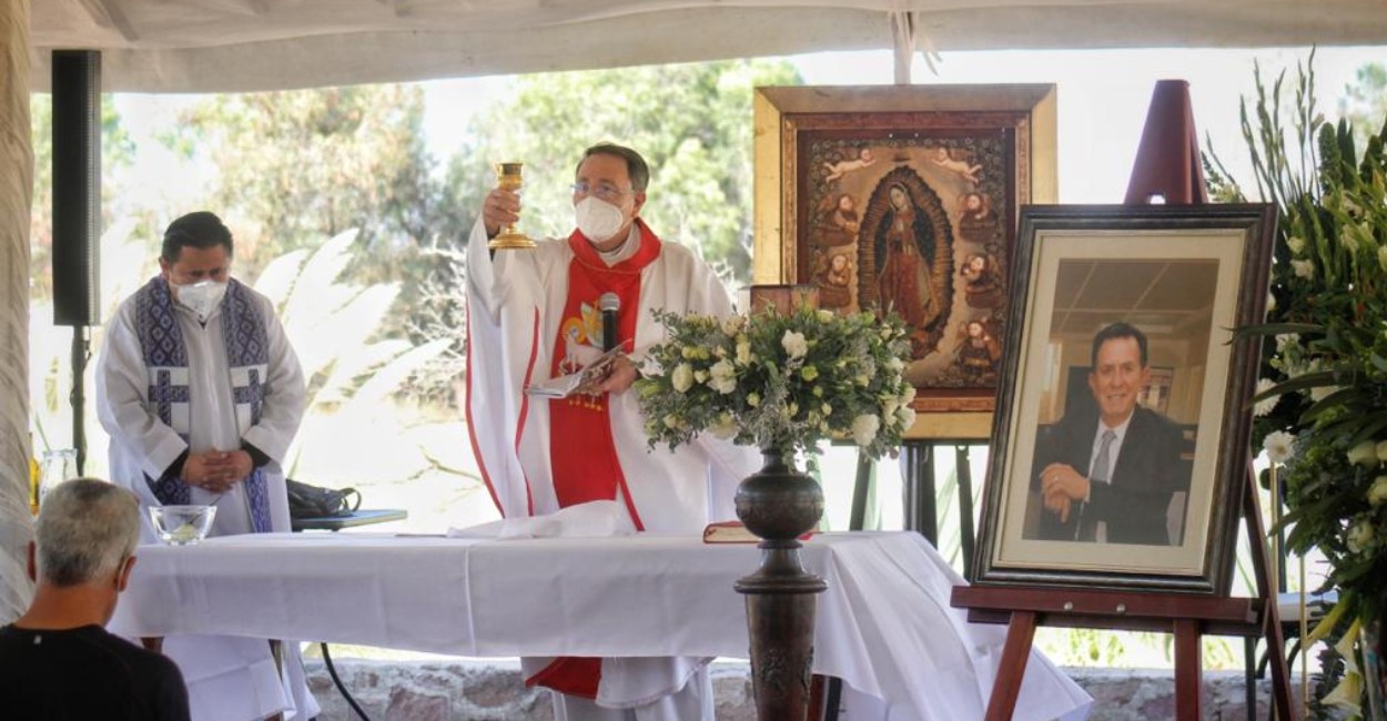 La misa la ofició el obispo de Zacatecas, sigifredo Noriega Barceló. | Fotos: Miguel Alvarado y Carlos Montoya.