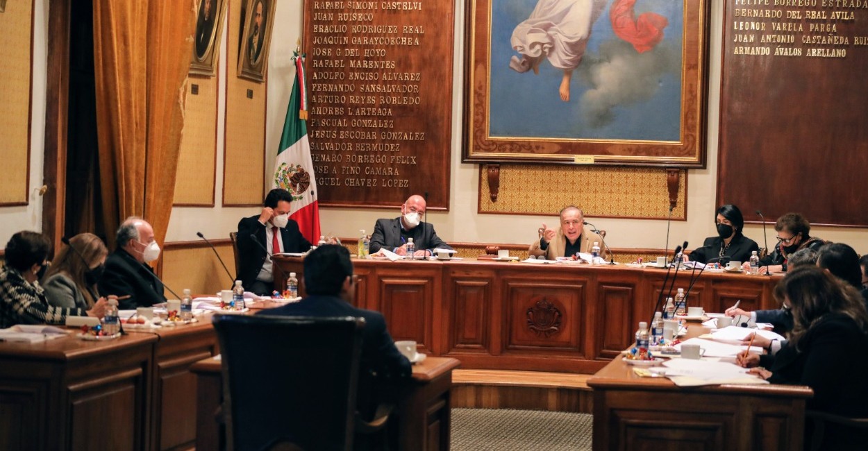 El magistrado Arturo Nahle presidió el pleno. | Fotos: Cortesía.
