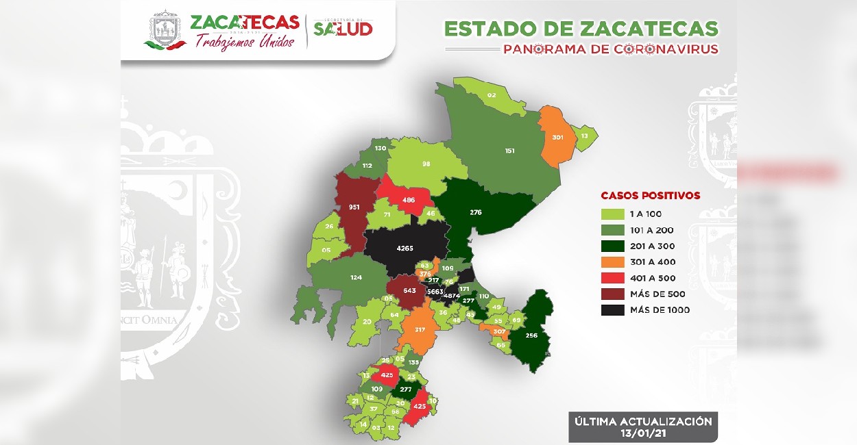 En Zacatecas hay tres mil 458 casos activos. | Fotos: Cortesía.
