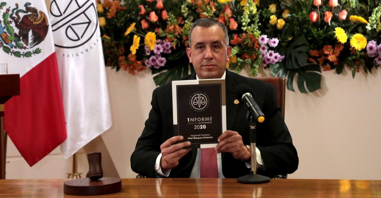 Uriel Márquez Cristerna, presidente del Tribunal de Justicia Administrativa del estado. | Foto: cortesía.