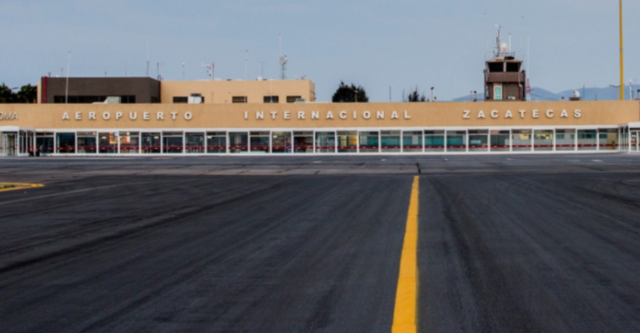 Aeropuerto internacional de Zacatecas. | Foto: cortesía.
