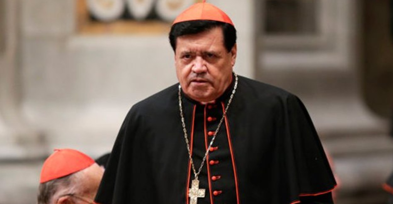 El cardenal emérito Norberto Rivera Carrera. | Foto: Cortesía.