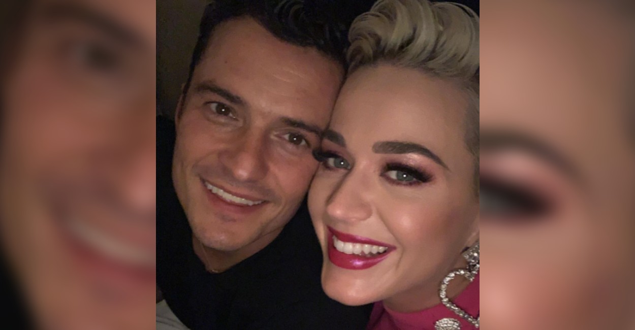 Orlando Bloom y Katy Perry. | Foto: Instagram.