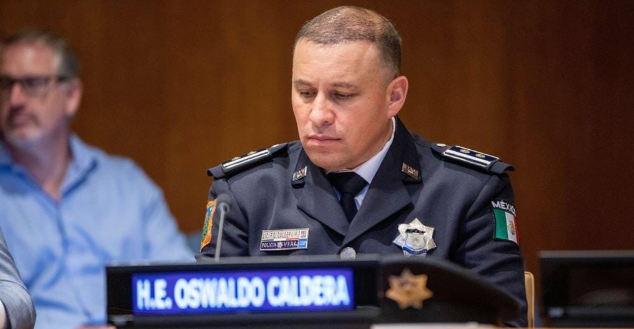 Oswaldo Caldera, director de Policía y Seguridad Vial.
