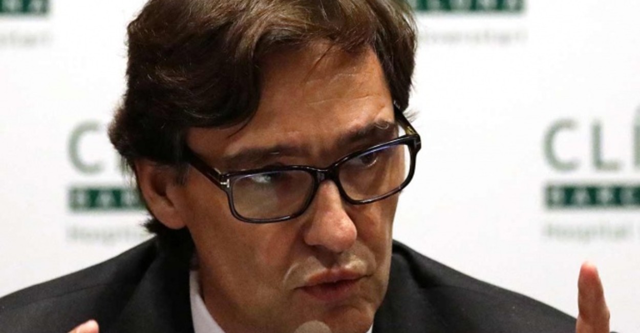 Salvador Illa, ministro de Salud de España,