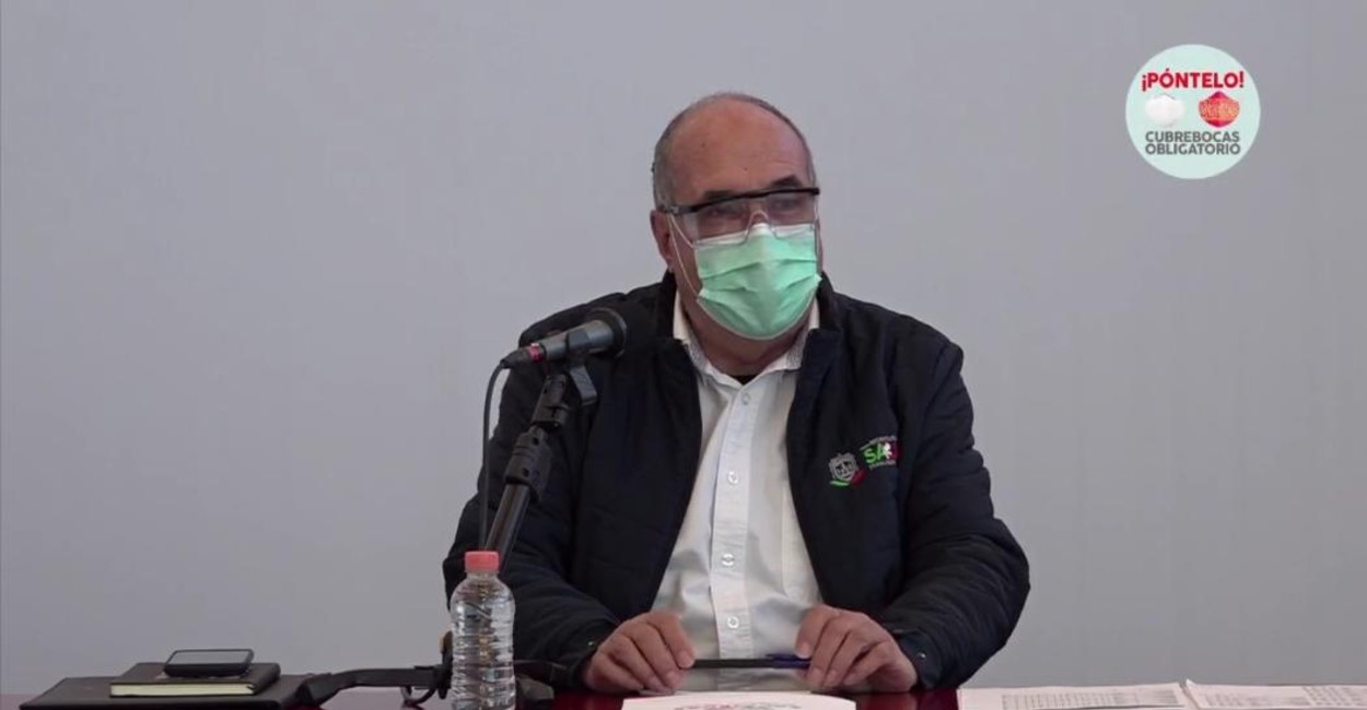 Gilberto Breña Cantú, secretario de Salud. | Foto: captura de pantalla
