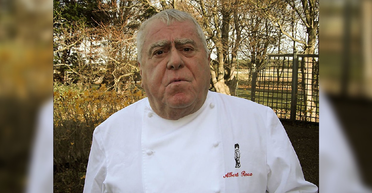 Albert Roux fue un chef francés pionero de la cocina británica.  | Foto: Twitter.