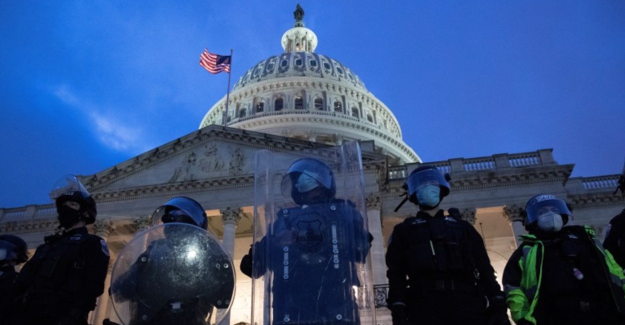 Los hechos violentos acontecidos en el Capitolio han dejado varios estragos amargos. | Foto: cortesía.