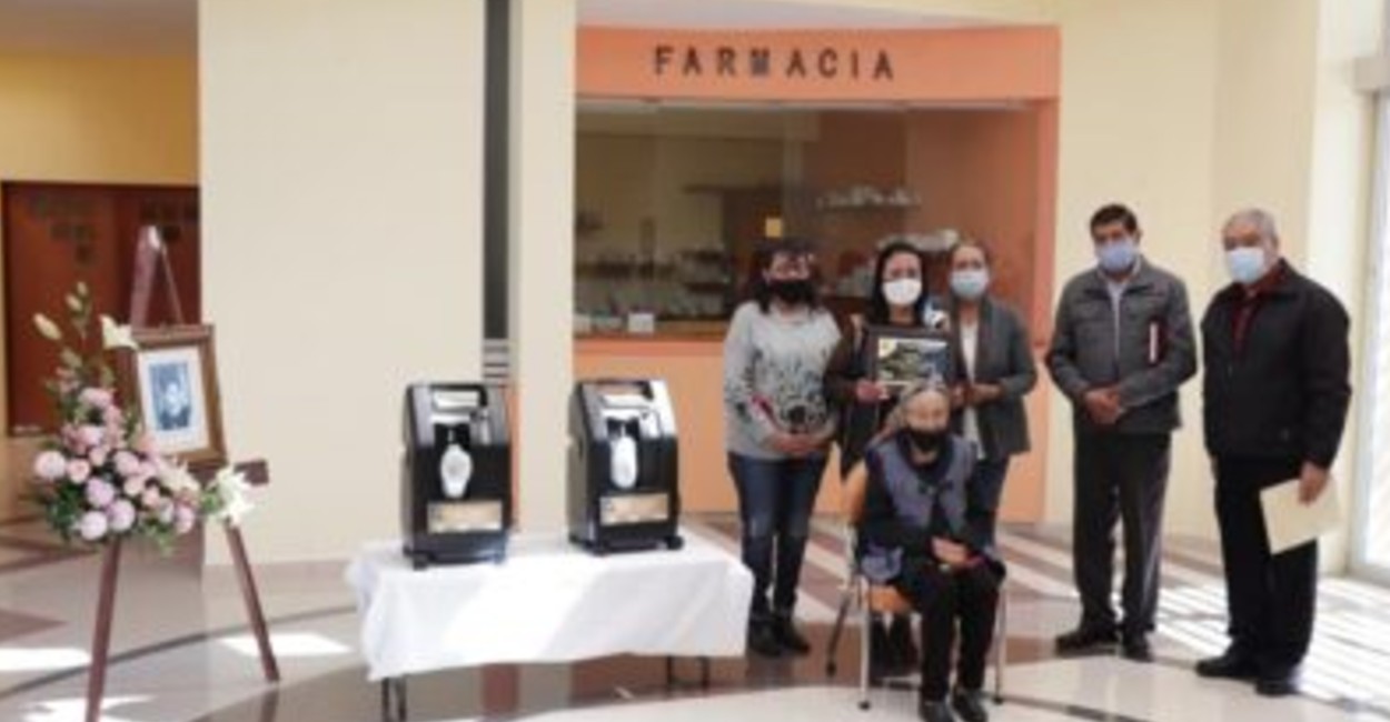 La fundación “ Victoria Rodríguez de Sánchez” regaló los aparatos de asistencia respiratoria. | Foto: Rocío Ramírez.