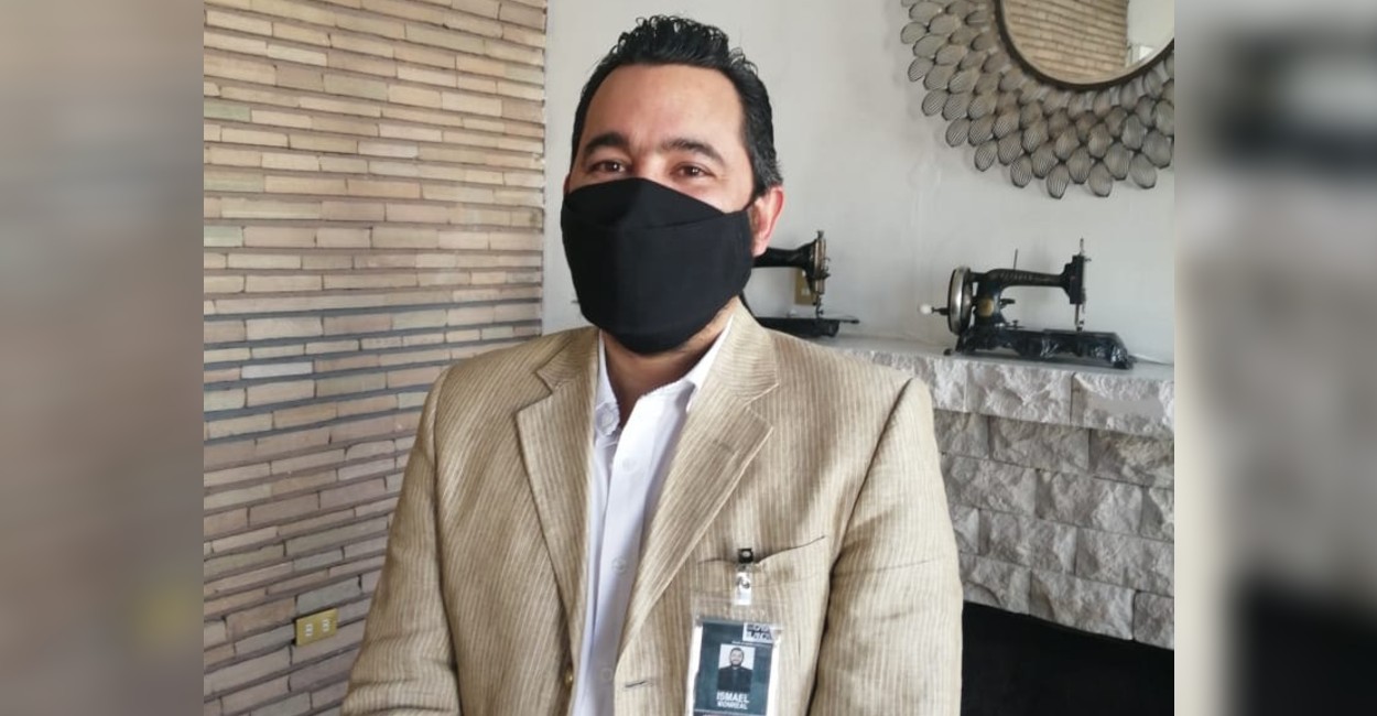 Ismael Monreal Buerba, integrante de la Asociación de Hoteles y Moteles del estado. | Foto: Marcela Espino.