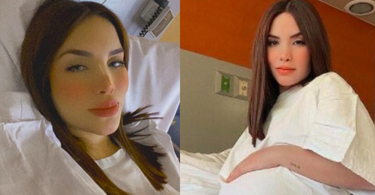 Kimberly Loaiza subió fotos desde el hospital. | Foto: Instagram.