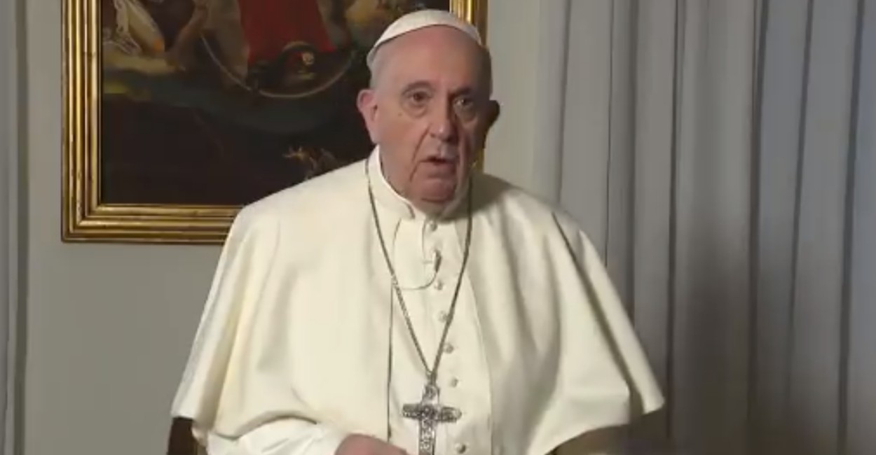El papa Francisco invitó a los fieles a rezar por las víctimas de violencia. | Foto: Captura de pantalla.