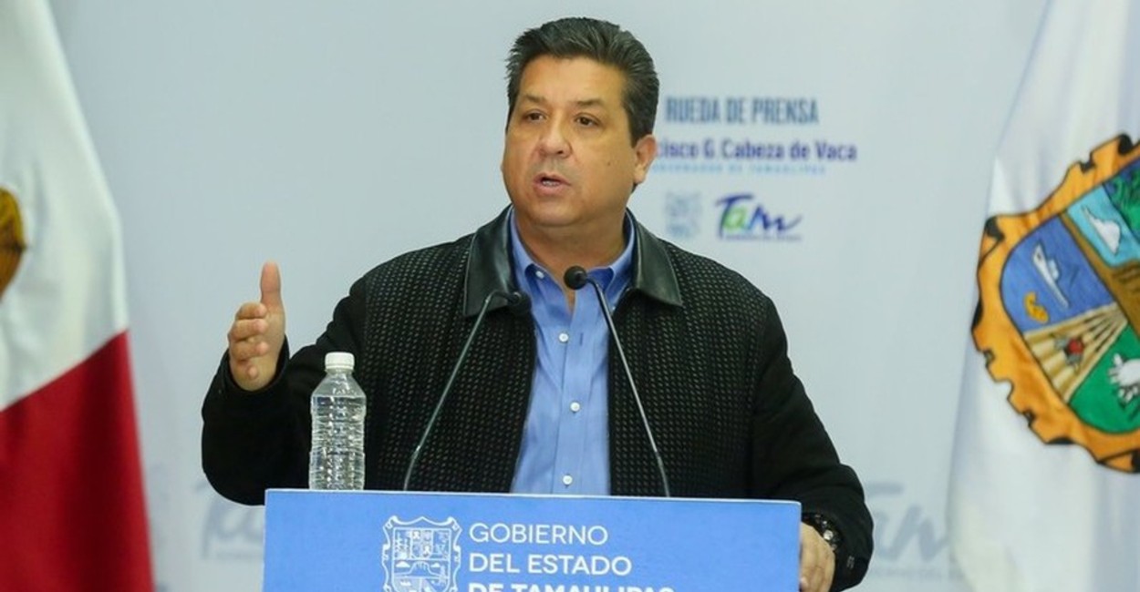 Francisco García Cabeza de Vaca, gobernador de Tamaulipas. | Foto: cortesía
