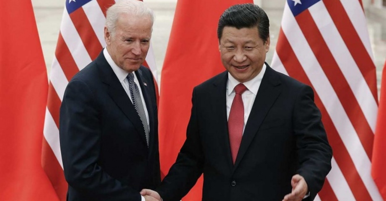 Joe Biden, presidente de Estados Unidos y Xi JinPing, presidente China. | Foto: Cortesía.