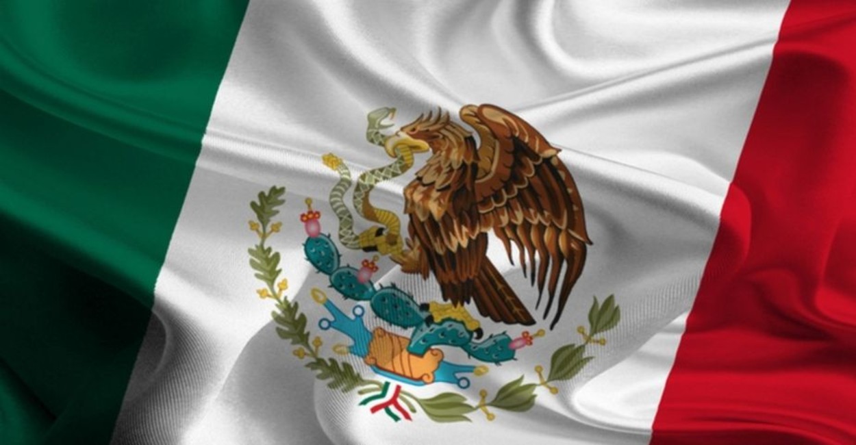 La bandera mexicana es considerada una de las más bellas del mundo.