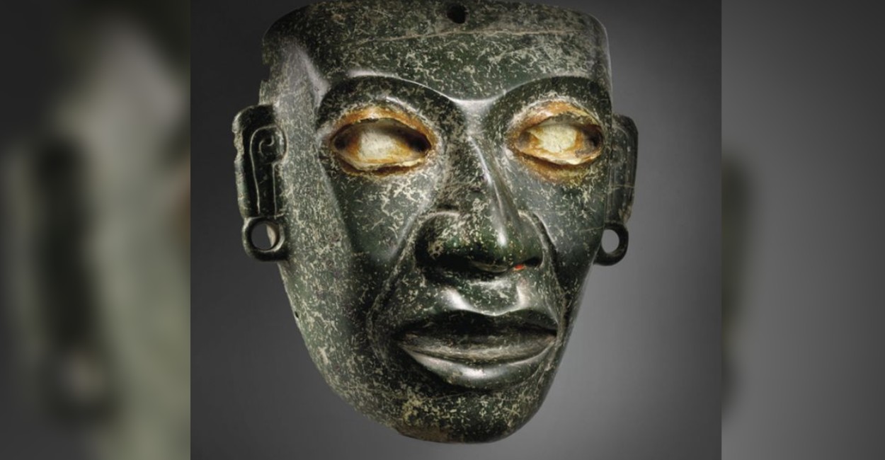 Máscara teotihuacana. | Foto: Christie's.