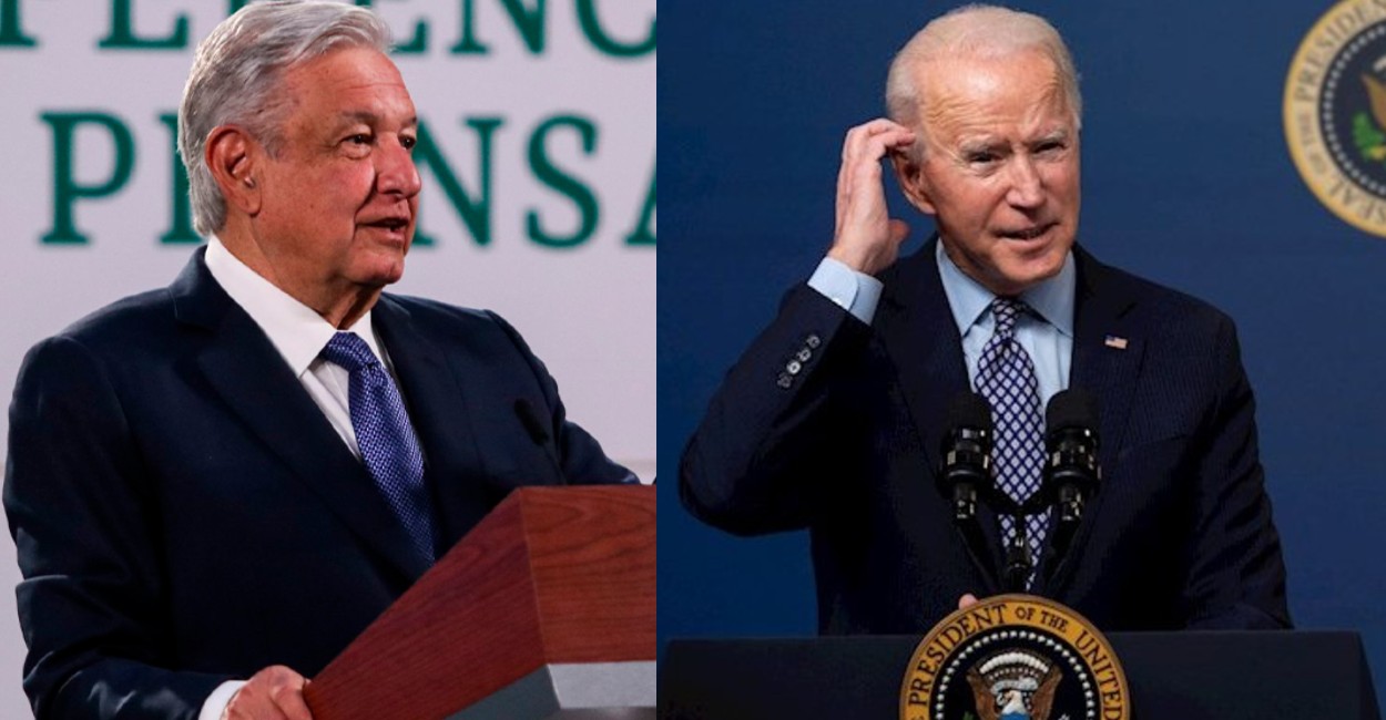 Andrés Manuel López Obrador y Joe Biden. | Foto: Cortesía.