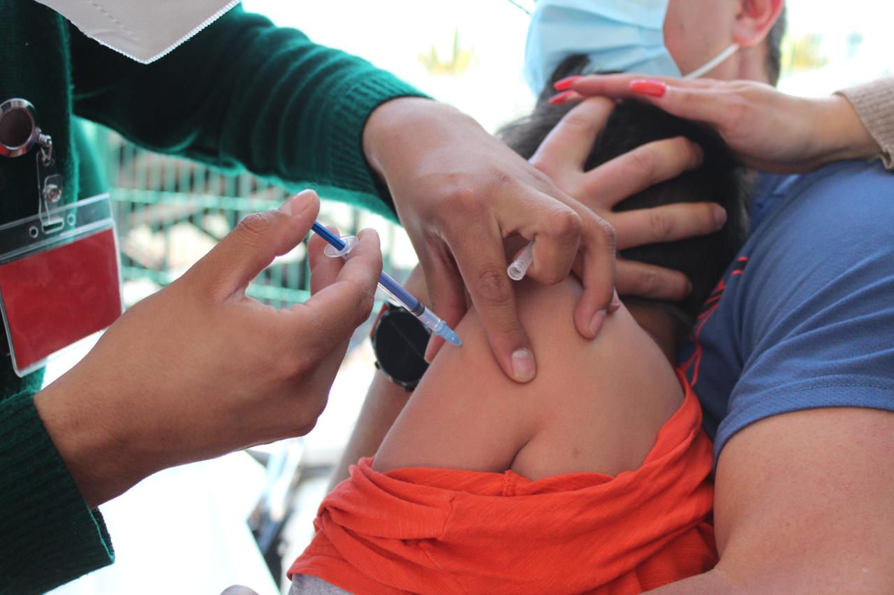 Aún faltan menores de vacunarse. | Foto: Cortesía.