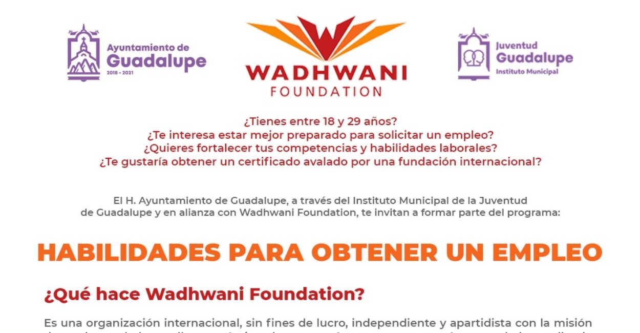 El Ayuntamiento de Guadalupe y Wadhwani firmaron un convenio. | Foto: Cortesía.