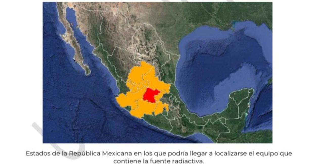 Siete estados están el alerta, entre ellos Zacatecas. | Foto: Cortesía.