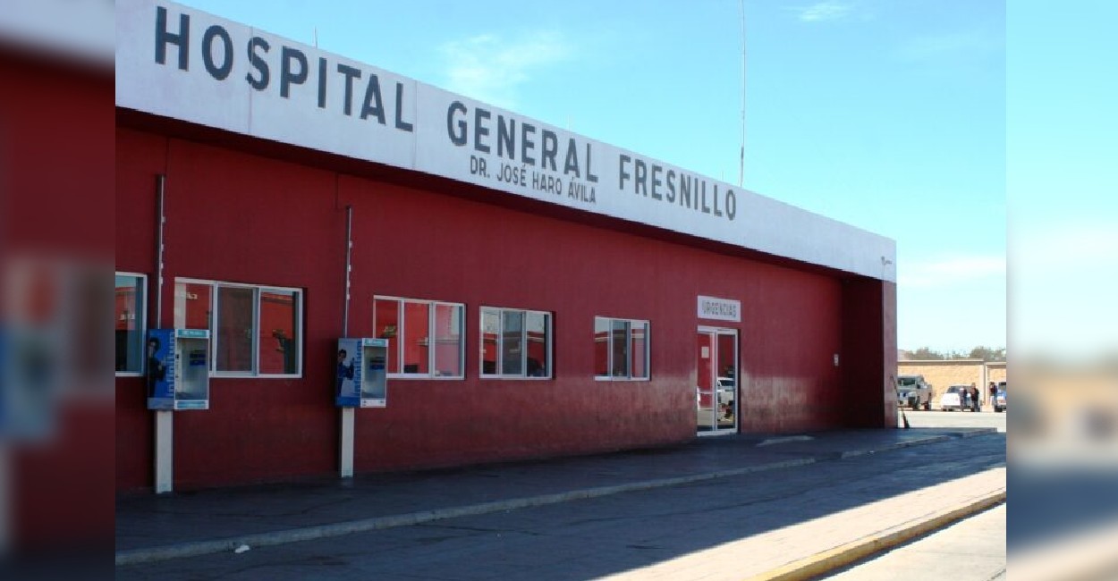Hospital General de Fresnillo. | Foto: archivo.